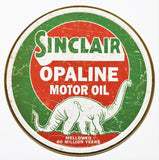 Sinclair Opaline Motor Oil Tin Metal Signs Gasoline Gas Dinosaur Vintage Style