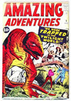 Amazing Adventures Comic Book FRIDGE MAGNET Sci Fi Issue 3 Dinosaur T Rex
