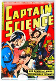 Captain Science Comic Book FRIDGE MAGNET Sci Fi Pulp Fiction Space Pin Up Girl