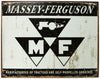 Massey Ferguson Tractors Milwaukee Tin Sign Farming Farm Country Allis Chalmers