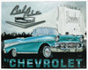 Chevy Bel Air Tin Metal Sign 1957 Chevrolet Bel Air 57 Belair