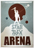 Star Trek Arena FRIDGE MAGNET Movie Poster Mr Spock Captain Kirk