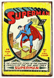 Superman FRIDGE MAGNET Vintage Style Comic Book DC Comics Origins  M06