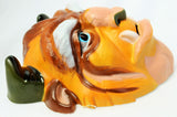 Vintage Disney Beast Mask As Is Small Crack Beauty and the Beast Halloween Belle
