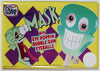 Blue Bunny Mask Bubble Gum Eyeballs FRIDGE MAGNET Vintage Style AD