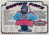 Super Fatz Showbiz Pizza Place FRIDGE MAGNET Vintage Style AD