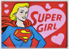 Supergirl FRIDGE MAGNET DC Comics Justice League Comic Book Hero Superman Heart