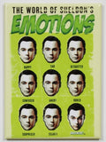 Big Bang Theory Sheldons Emotions Chart  FRIDGE MAGNET DC Comics Star Arrow i21