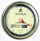 Sensus Steampunk Gauge FRIDGE MAGNET Meter Vintage Style 2 1/4 Inches Round
