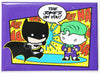 Chibi Batman and Joker FRIDGE MAGNET Comic Book DC Comics Cape Crusader Gotham