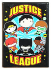 Chibi Justice League FRIDGE MAGNET DC Comics Batman Superman Wonder Woman Flash S15