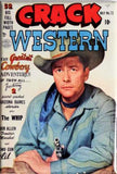 Crack Western No 72 Cover FRIDGE MAGNET Cowboy Comics Comic Book Gun