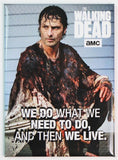 The Walking Dead Rick Grimes FRIDGE MAGNET The Saviors Daryl Dixon Zombies Negan