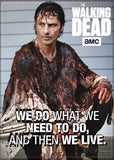 The Walking Dead Rick Grimes FRIDGE MAGNET The Saviors Daryl Dixon Zombies Negan