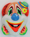 Vintage Clown Halloween Mask Zest Bars 60s 70s Black Light Reactive Y130