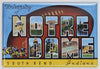 University of Notre Dame South Bend Indiana Postcard FRIDGE MAGNET