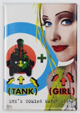 Tank Girl Movie Poster FRIDGE MAGNET 90's Alternative Comic Book Movie Sci FI