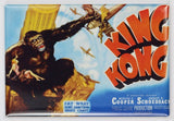 1933 King Kong Movie Poster FRIDGE MAGNET Monster Horror Sci Fi