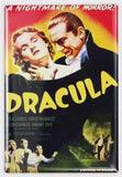 Dracula Movie Poster FRIDGE MAGNET Bela Lugosi Frankenstein Wolfman Monster D04