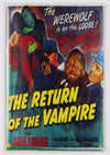 The Return of the Vampire Movie Poster FRIDGE MAGNET Dracula Bela Lugosi Frankenstein Wolfman Monster
