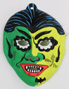 Vintage Vampire Halloween Mask Vampiro Monster Costume Dracula Green Y027