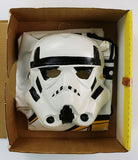 Original Ben Cooper Star Wars Storm Trooper Halloween Mask and Costume In Box 1977 Vintage