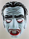 Vintage Dracula Vampire Witch Halloween Mask Bela Lugosi Y181
