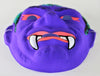 Vintage Purple Dracula Vampire Halloween Mask Monster 60's-70's