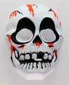 Vintage Collegeville Skull Halloween Mask Skeleton Monster Y196