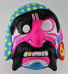 Vintage Neon Pink Pirate Halloween Mask Pirates Ship Mustache Y174