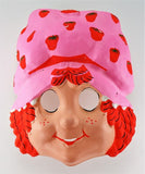 Vintage Strawberry Shortcake Halloween Mask Early 1980s Cartoon Y169