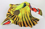 Vintage Saber Tooth Tiger Halloween Mask Ben Cooper Collegeville Toppstone Dinosaur 1980s