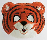 Vintage Collegeville Hallmark Tiger Halloween Mask 1981 80s TYG Shirt Tales Y281