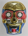 Vintage Toppstone Sky Warrior Halloween Mask Aztec Sugar Skull Animation Y234