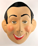 Vintage Ben Cooper Pee-Wee Herman Halloween Mask Pee Wees Playhouse 1987 Peewee Pee Wee