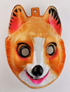 Vintage Sled Dog K9 Halloween Mask 1980s Fox Bayshore Ind Y253