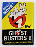 Ghost Busters 2 Vintage Trading Cards ONE Wax Pack1989 Topps Ghostbusters