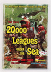 Walt Disney 20,000 Leagues Under The Sea Movie Poster FRIDGE MAGNET K04