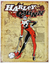 Harley Quinn Tin Metal Sign DC Comics Batman Joker Birds of Prey Suicide Squad Comic D089