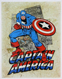 Marvel Comics Captain America Avengers Tin Metal Sign Spiderman Thor Hulk Iron America D095