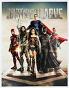 DC Comics Justice League Tin Metal Sign Wonder Woman Aquaman Batman Superman D114
