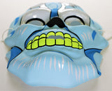 Vintage Topstone Blue Skeleton Skull Halloween Mask 80s Monster Mask