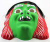 Vintage Green Witch Halloween Mask Ben Cooper Collegeville Style Y172