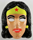 Vintage Ben Cooper Wonder Woman DC Comics Halloween Mask Justice League 1991