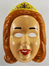 Vintage Cinderella Princess Queen Halloween Mask Rubies 92 Y274