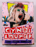 Cyndi Lauper Vintage Trading Cards TWO Wax Packs 1985 Music Girls