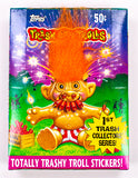 Trash Can Trolls Vintage Trading Cards ONE Wax Pack 1992 Topps Sticker Troll