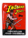 Indiana Jones Temple of Doom Vintage Trading Cards ONE Wax Pack 1984 Topps