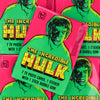 The Incredible Hulk Vintage Trading Cards ONE Wax Pack 1979 Topps Marvel Comic