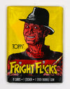 Fright Flicks Vintage Trading Cards FOUR Wax Packs 1988 Topps Freddy Krueger